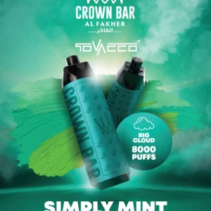 Al Fakher Vape Crown Bar Big Cloud 8000 Puffs 5% Nicotine Disposable Vape Wholesale - European Warehouse Stock - HoldVape - 10