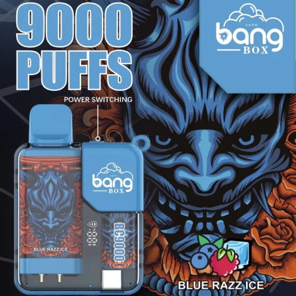 Bang Box 9000 Puffs 0% 2% 3% 5% Nicotina Reîncărcabil LED Pover Display Vape de unică folosință En-gros - HoldVape - 4