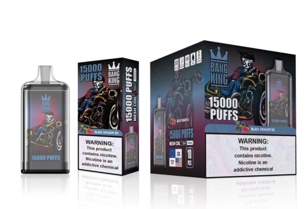 Bang King 15000 Puffs 0% 2% 3% 5% Nicotina Recarregável Vape Descartável Atacado - HoldVape - 21