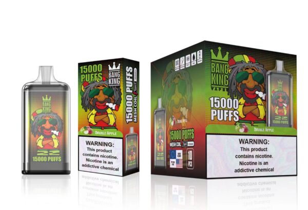 Bang King 15000 Puffs 0% 2% 3% 5% Nicotina Recarregável Vape Descartável Atacado - HoldVape - 2