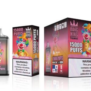 Bang King 15000 Puffs 0% 2% 3% 5% Nicotina Recarregável Vape Descartável Atacado - HoldVape - 24