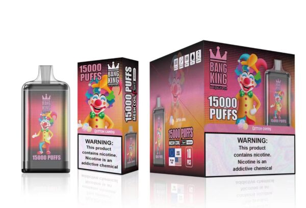 Bang King 15000 Puffs 0% 2% 3% 5% Nicotina Recarregável Vape Descartável Atacado - HoldVape - 4