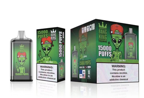 Bang King 15000 Puffs 0% 2% 3% 5% Nicotina Recarregável Vape Descartável Atacado - HoldVape - 6