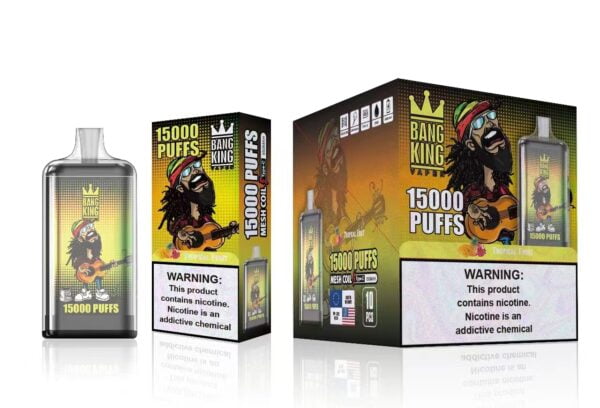 Bang King 15000 Puffs 0% 2% 3% 5% Nicotina Recarregável Vape Descartável Atacado - HoldVape - 17