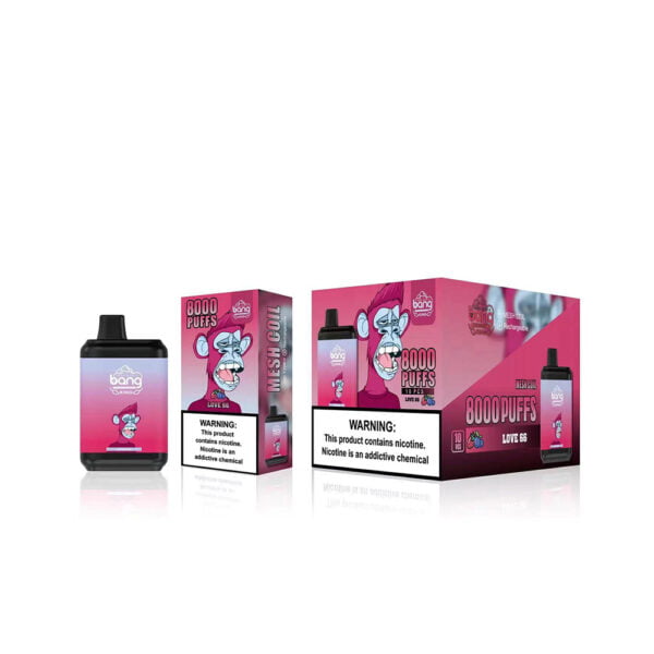 Bang King 8000 Puffs 0% 2% 3% 5% Никотиновый одноразовый вейп оптом - HoldVape - 16