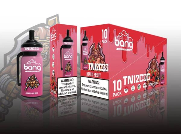 Bang Tn 12000 Puffs 0% 2% 3% 5% Nikotynowy jednorazowy Vape oryginalny E-papieros Hurtownia - HoldVape - 9