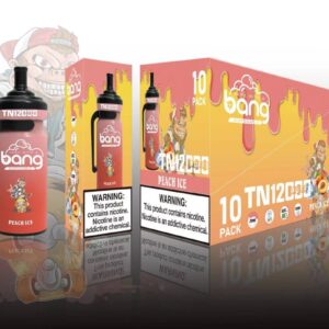 Bang Tn 12000 Puffs 0% 2% 3% 5% Nikotynowy jednorazowy Vape oryginalny E-papieros Hurtownia - HoldVape - 13