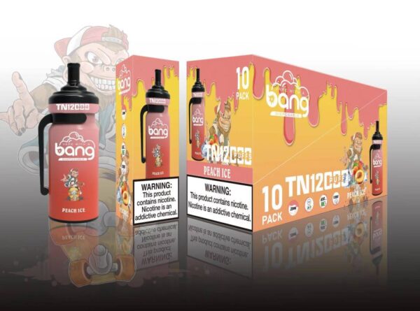 Bang Tn 12000 Puffs 0% 2% 3% 5% Nikotynowy jednorazowy Vape oryginalny E-papieros Hurtownia - HoldVape - 2