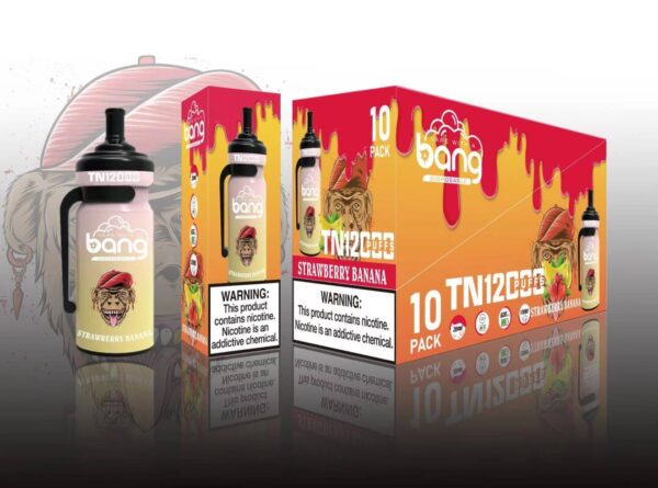 Bang Tn 12000 Puffs 0% 2% 3% 5% Nikotynowy jednorazowy Vape oryginalny E-papieros Hurtownia - HoldVape - 7