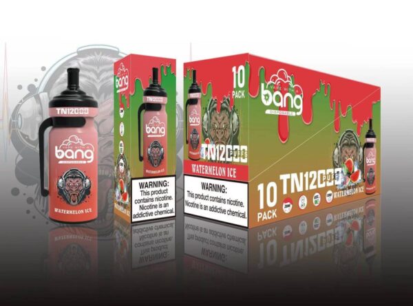 Bang Tn 12000 Puffs 0% 2% 3% 5% Nikotynowy jednorazowy Vape oryginalny E-papieros Hurtownia - HoldVape - 4