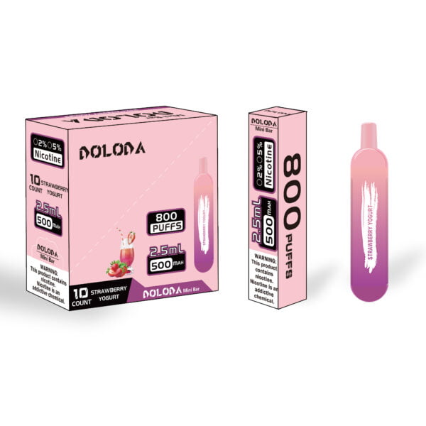 DOLODA Minibar 800 Trekjes 2% Nicotine Oplaadbare Wegwerp E-sigaretten Vape Groothandel - HoldVape - 3