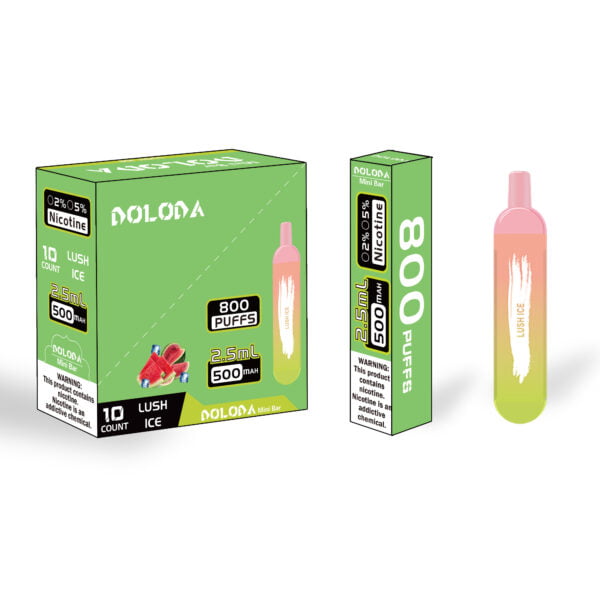 DOLODA Minibar 800 Trekjes 2% Nicotine Oplaadbare Wegwerp E-sigaretten Vape Groothandel - HoldVape - 5