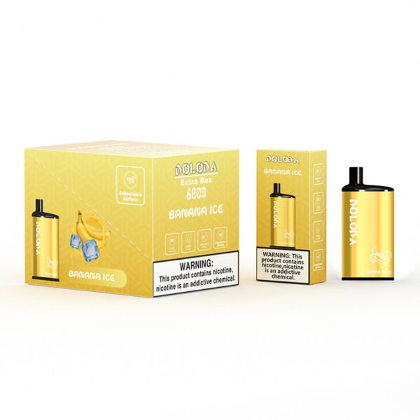 DOLODA Extra Box 6000 Rookwolken 2% 5% Nicotine Oplaadbare Wegwerp Vape Groothandel - HoldVape - 10