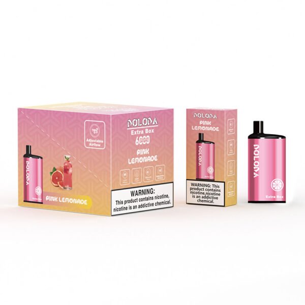 DOLODA Extra Box 6000 Rookwolken 2% 5% Nicotine Oplaadbare Wegwerp Vape Groothandel - HoldVape - 5