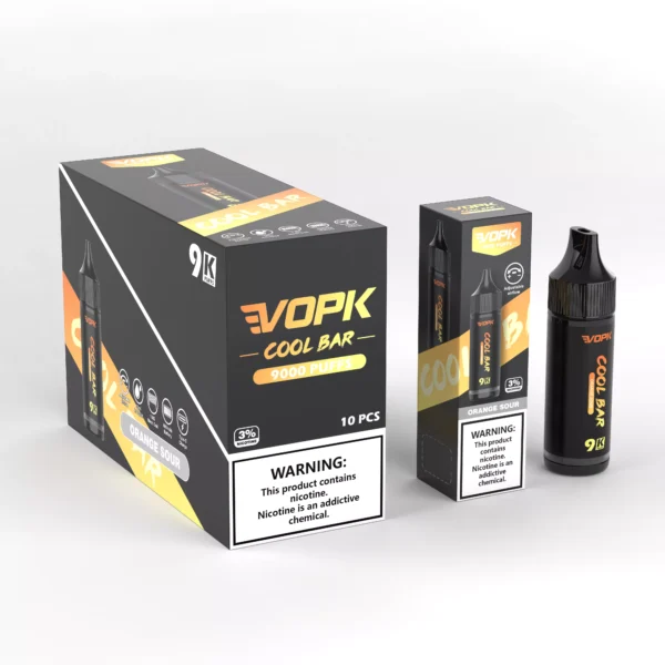 VOPK COOL BAR-9000 PUFFS 0% 2% 3% 5% Nicotine Disposable Vape Wholesale - HoldVape - 6