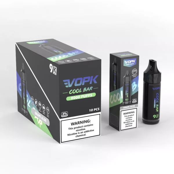 VOPK COOL BAR-9000 PUFFS 0% 2% 3% 5% Nicotine Disposable Vape Wholesale - HoldVape - 3