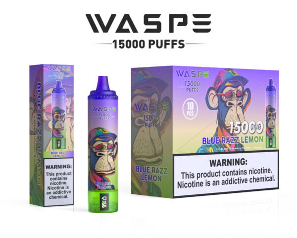 WASPE 15000 PUFFS 0% 2% 3% 5% Nicotine Disposable Vape Wholesale - HoldVape - 13