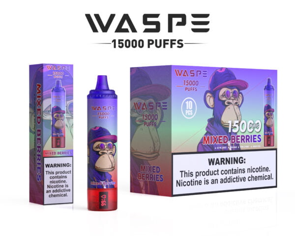 WASPE 15000 PUFFS 0% 2% 3% 5% Nicotine Disposable Vape Wholesale - HoldVape - 10