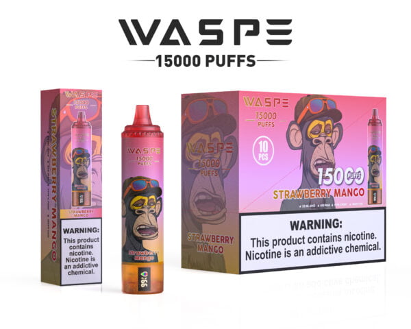 WASPE 15000 PUFFS 0% 2% 3% 5% Nicotine Disposable Vape Wholesale - HoldVape - 12