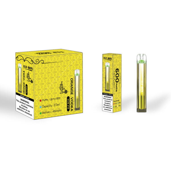 ELF BOX 600 Rookwolken 2% Nicotine Wegwerp Vape Pen Groothandel - HoldVape - 6