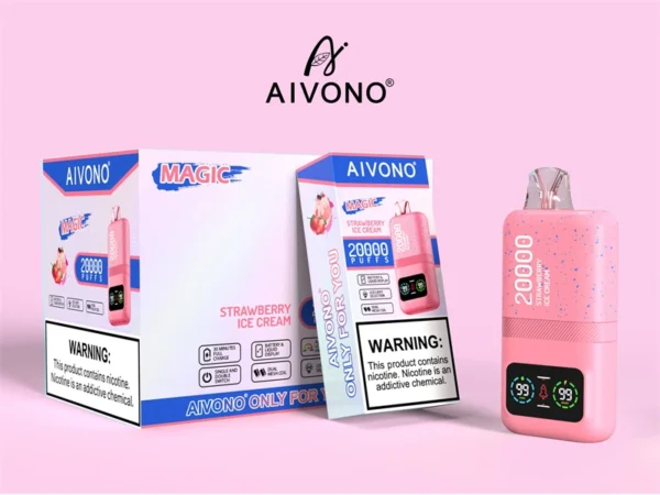 AIVONO 20000 Puffs Dual Mesh 0% 2% 3% 5% Перезаряжаемые одноразовые ручки для электронных сигарет с низким содержанием никотина, оптовая покупка оптом - HoldVape - 2