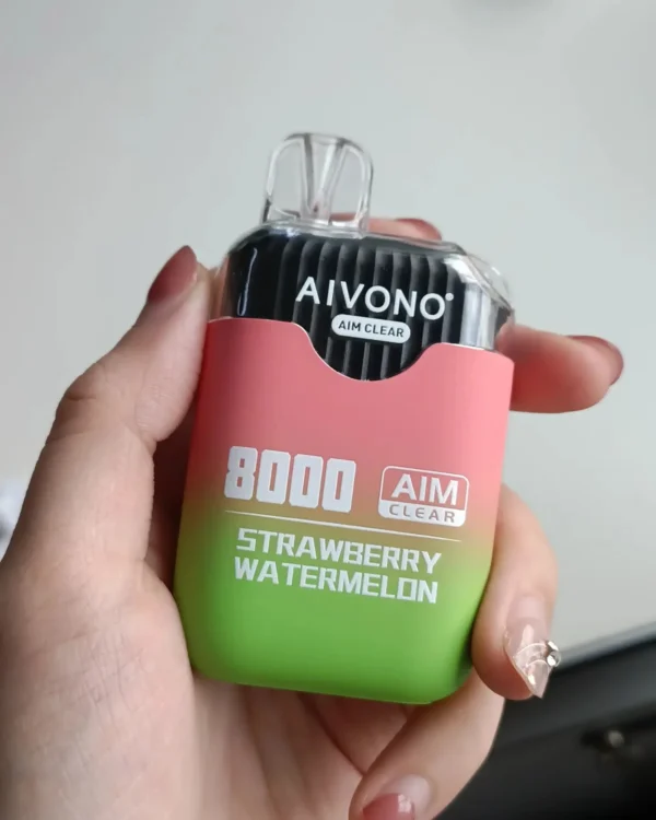 AIVONO AIM CLEAR 8000 Puffs 0% 2% 5% Nikotinarm, wiederaufladbar, Einweg-Vapes, Pen, Großpackung, Kauf im Großhandel – HoldVape – 1