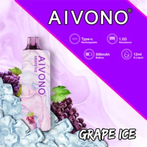 AIVONO AIM GUN 7000 Puffs 0% 2% 3% 5% Перезаряжаемые одноразовые ручки для электронных сигарет с низким содержанием никотина. Купить оптом - HoldVape - 11