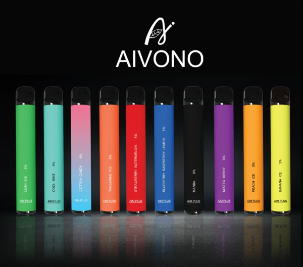 AIVONO AIM PLUS 800 Puff-uri 0% 2% 5% Stilo vape reîncărcabil de unică folosință cu conținut scăzut de nicotină Vrac Cumpărați cu ridicata - HoldVape - 1