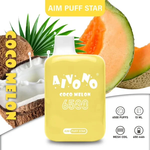 AIVONO AIM PUFFSTAR 6500 Puffs 0% 2% 5% Penna per vaporizzatori usa e getta ricaricabile a basso contenuto di nicotina all'ingrosso Acquista all'ingrosso - HoldVape - 6