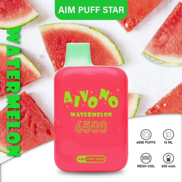 AIVONO AIM PUFFSTAR 6500 Puffs 0% 2% 5% Penna per vaporizzatori usa e getta ricaricabile a basso contenuto di nicotina all'ingrosso Acquista all'ingrosso - HoldVape - 9