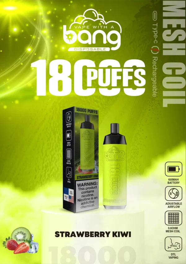 Bang Crown Bar 18000 Puffs 0% 2% 3% 5% Penna per vaporizzatori usa e getta ricaricabile a basso contenuto di nicotina all'ingrosso Acquista all'ingrosso - HoldVape - 7