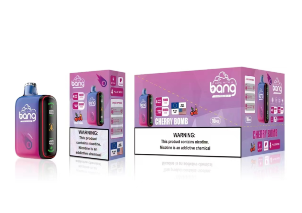 Bang 18000 Puffs Caixa Digital de Malha Dupla 0% 2% 3% 5% Caneta Vapes Descartáveis ​​Recarregáveis ​​com Baixa Nicotina em Massa Comprar Atacado - HoldVape - 12