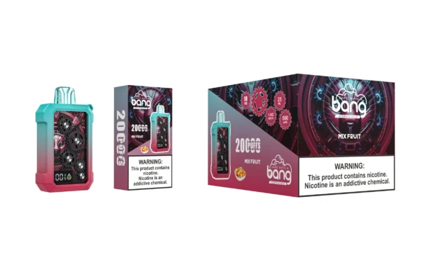 Bang Gear Tick Tock 20000 Puffs 0% 2% 3% 5% Caneta Vapes descartáveis ​​recarregáveis ​​com baixo teor de nicotina em massa Compre no atacado - HoldVape - 12