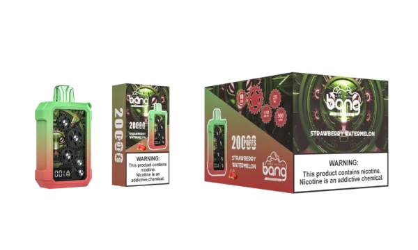 Bang Gear Tick Tock 20000 Puffs 0% 2% 3% 5% Caneta Vapes descartáveis ​​recarregáveis ​​com baixo teor de nicotina em massa Compre no atacado - HoldVape - 5