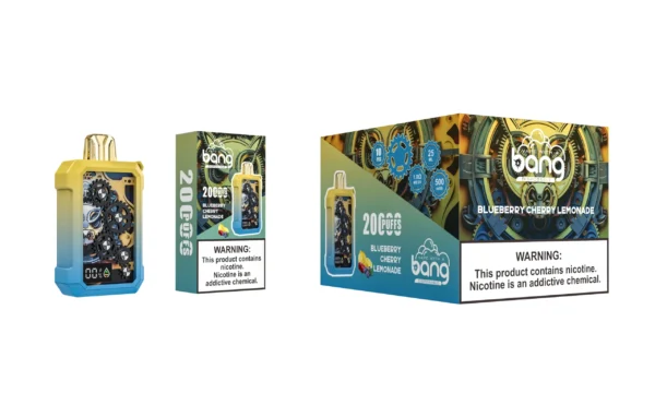 Bang Gear Tick Tock 20000 Puffs 0% 2% 3% 5% Caneta Vapes descartáveis ​​recarregáveis ​​com baixo teor de nicotina em massa Compre no atacado - HoldVape - 8