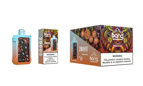 Bang Gear Tick Tock 20000 Puffs 0% 2% 3% 5% Caneta Vapes descartáveis ​​recarregáveis ​​com baixo teor de nicotina em massa Compre no atacado - HoldVape - 10