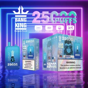 Bang King 25000 Puffs Dual Pods 0% 2% 3% 5% Caneta Vapes descartáveis ​​recarregáveis ​​com baixo teor de nicotina em massa Compre no atacado - HoldVape - 12