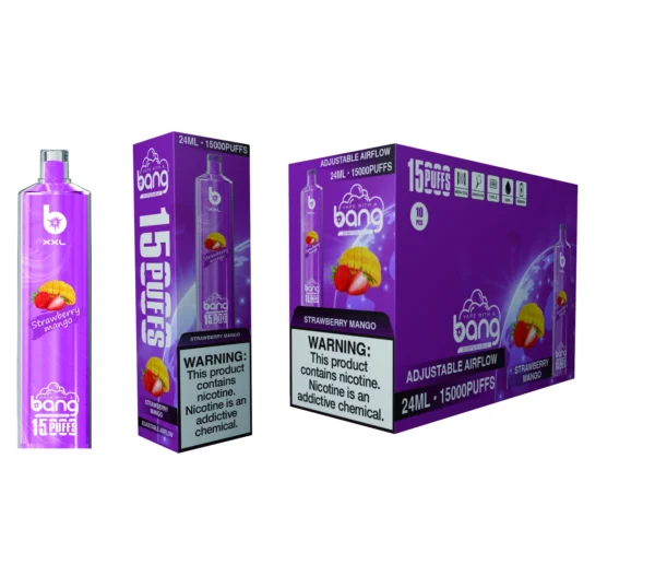 Bang Tn 15000XXL Puffs SHISHA 0% 2% 3% 5% Caneta Vapes Descartáveis ​​Recarregáveis ​​com Baixa Nicotina em Massa Comprar Atacado - HoldVape - 5