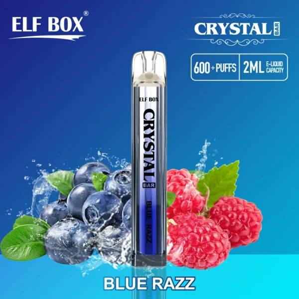 ELF BOX CRYSTAL BAR 600 Rookwolken 0% 2% 5% Nicotine Oplaadbare Wegwerpvape Bulk Koop Groothandel - HoldVape - 3