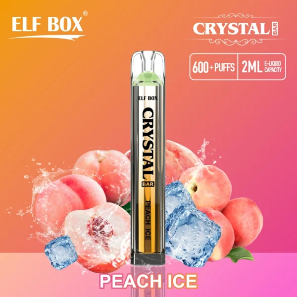 ELF BOX CRYSTAL BAR 600 Rookwolken 0% 2% 5% Nicotine Oplaadbare Wegwerpvape Bulk Koop Groothandel - HoldVape - 9