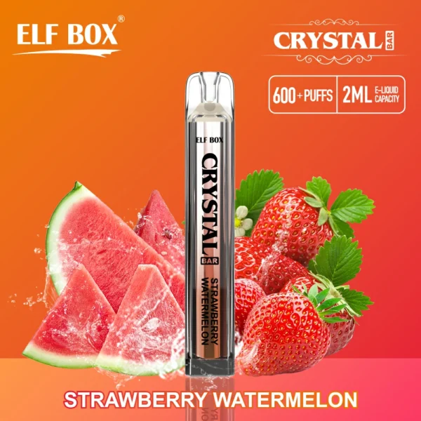 ELF BOX CRYSTAL BAR 600 Rookwolken 0% 2% 5% Nicotine Oplaadbare Wegwerpvape Bulk Koop Groothandel - HoldVape - 11