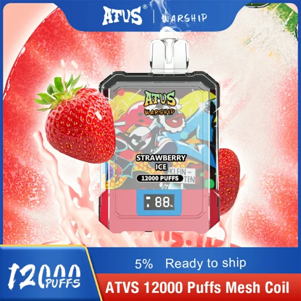 Atvs Warship 12000 Puffs 5% Low Nicotina Rechargeable Vapes Pen vrac Cumpărați cu ridicata - HoldVape - 12