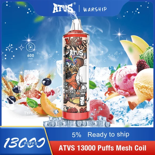 Atvs 13000 Puffs 5% Vapes desechables recargables con bajo contenido de nicotina Compra a granel al por mayor - HoldVape - 4