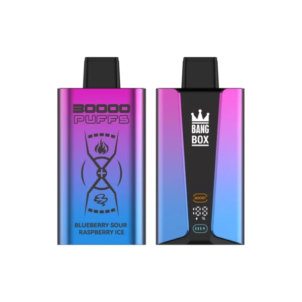 Bang Box 30000 Puffs Dual Mesh 0% 2% 3% 5% Low Nicotine Rechargeable Disposable Vapes Pen Bulk Buy Wholesale - HoldVape - 10