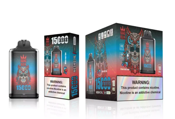 Bang Box S1 15000 Puffs 0% 2% 3% 5% Caneta Vapes descartáveis ​​recarregáveis ​​com baixa nicotina em massa Compre no atacado - HoldVape - 5