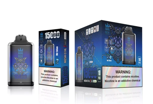 Bang Box S1 15000 Puffs 0% 2% 3% 5% Caneta Vapes descartáveis ​​recarregáveis ​​com baixa nicotina em massa Compre no atacado - HoldVape - 4