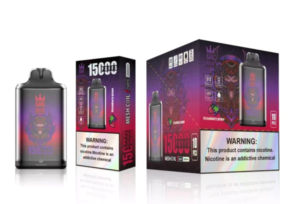 Bang Box S1 15000 Puffs 0% 2% 3% 5% Caneta Vapes descartáveis ​​recarregáveis ​​com baixa nicotina em massa Compre no atacado - HoldVape - 2