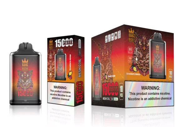 Bang Box S1 15000 Puffs 0% 2% 3% 5% Caneta Vapes descartáveis ​​recarregáveis ​​com baixa nicotina em massa Compre no atacado - HoldVape - 12