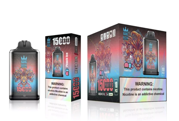 Bang Box S1 15000 Puffs 0% 2% 3% 5% Caneta Vapes descartáveis ​​recarregáveis ​​com baixa nicotina em massa Compre no atacado - HoldVape - 11