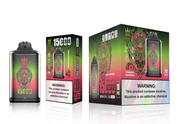 Bang Box S1 15000 Puffs 0% 2% 3% 5% Caneta Vapes descartáveis ​​recarregáveis ​​com baixa nicotina em massa Compre no atacado - HoldVape - 10